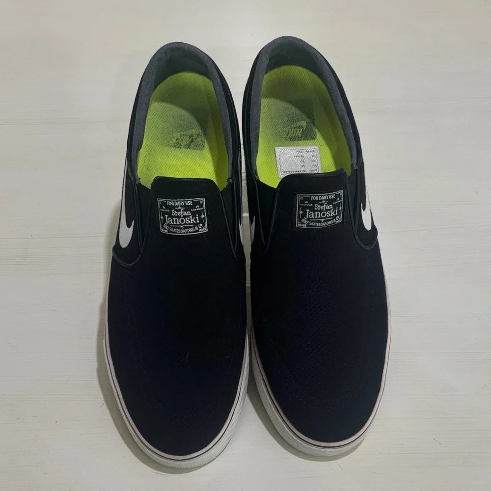 Nike Stefan Janoski+ Slip-On Skate Shoes. Men's 12. Excellent condition. Sharp! - Picture 2 of 7